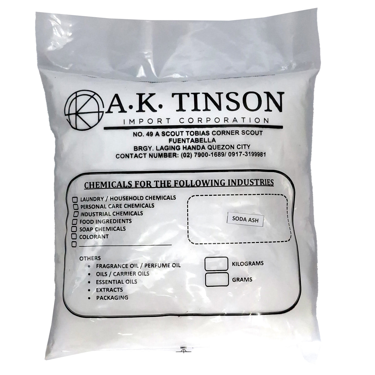 Sodium Carbonate (Soda Ash)